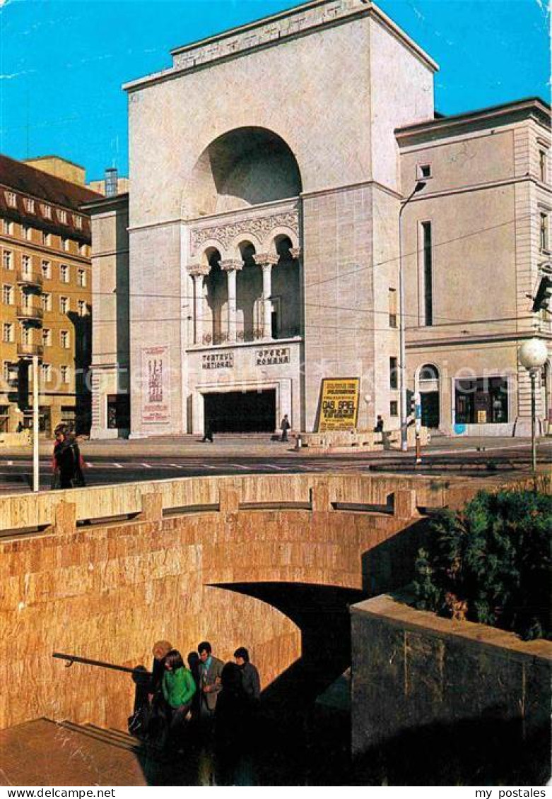 72840601 Timisoara Teatrul National Si Opera Romana Nationaltheater Oper Timisoa - Romania