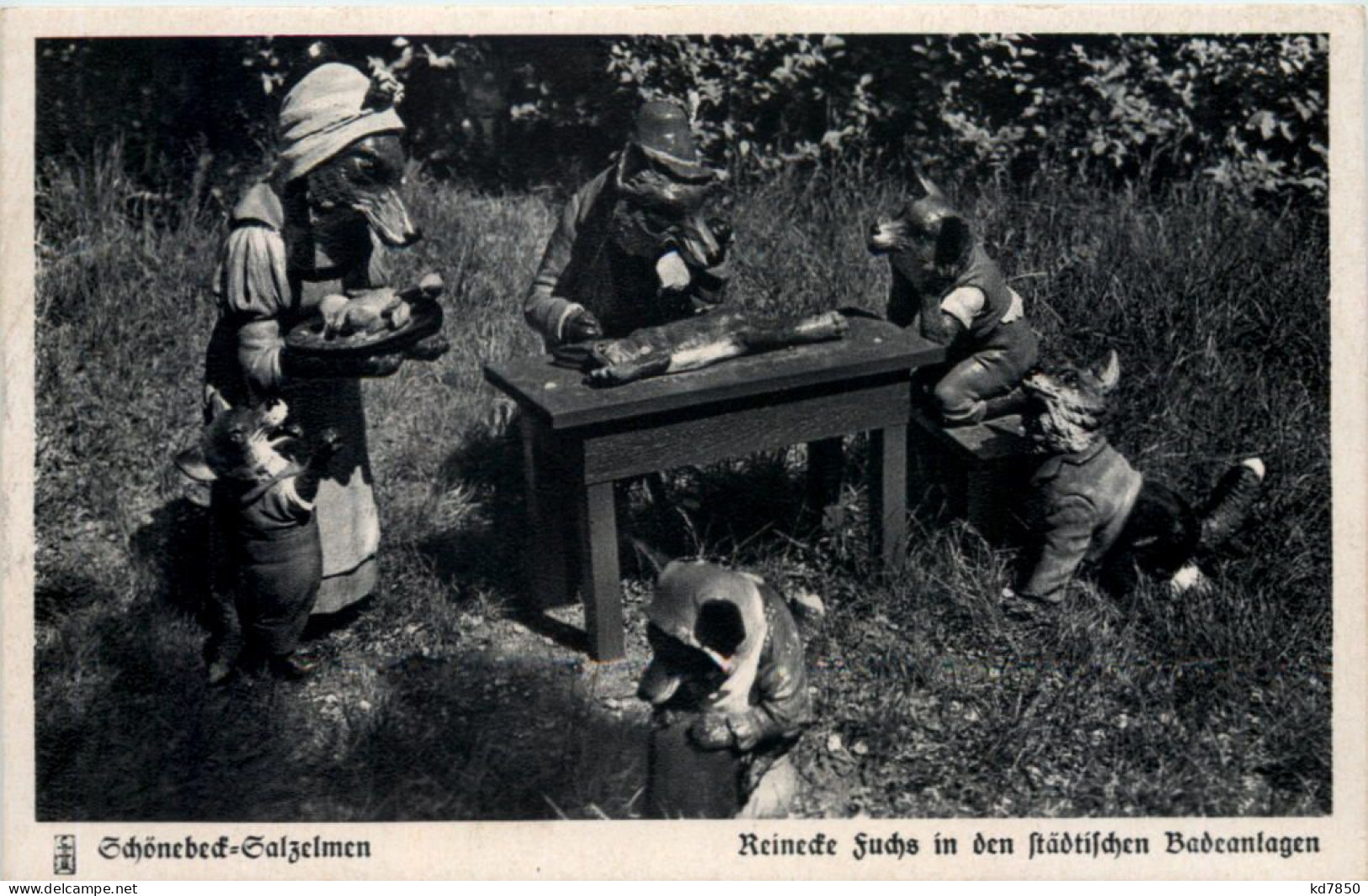 Schönebeck-Salzelmen,, Reinecke Fuchs In Den Städtischen Badeanlagen - Schönebeck (Elbe)