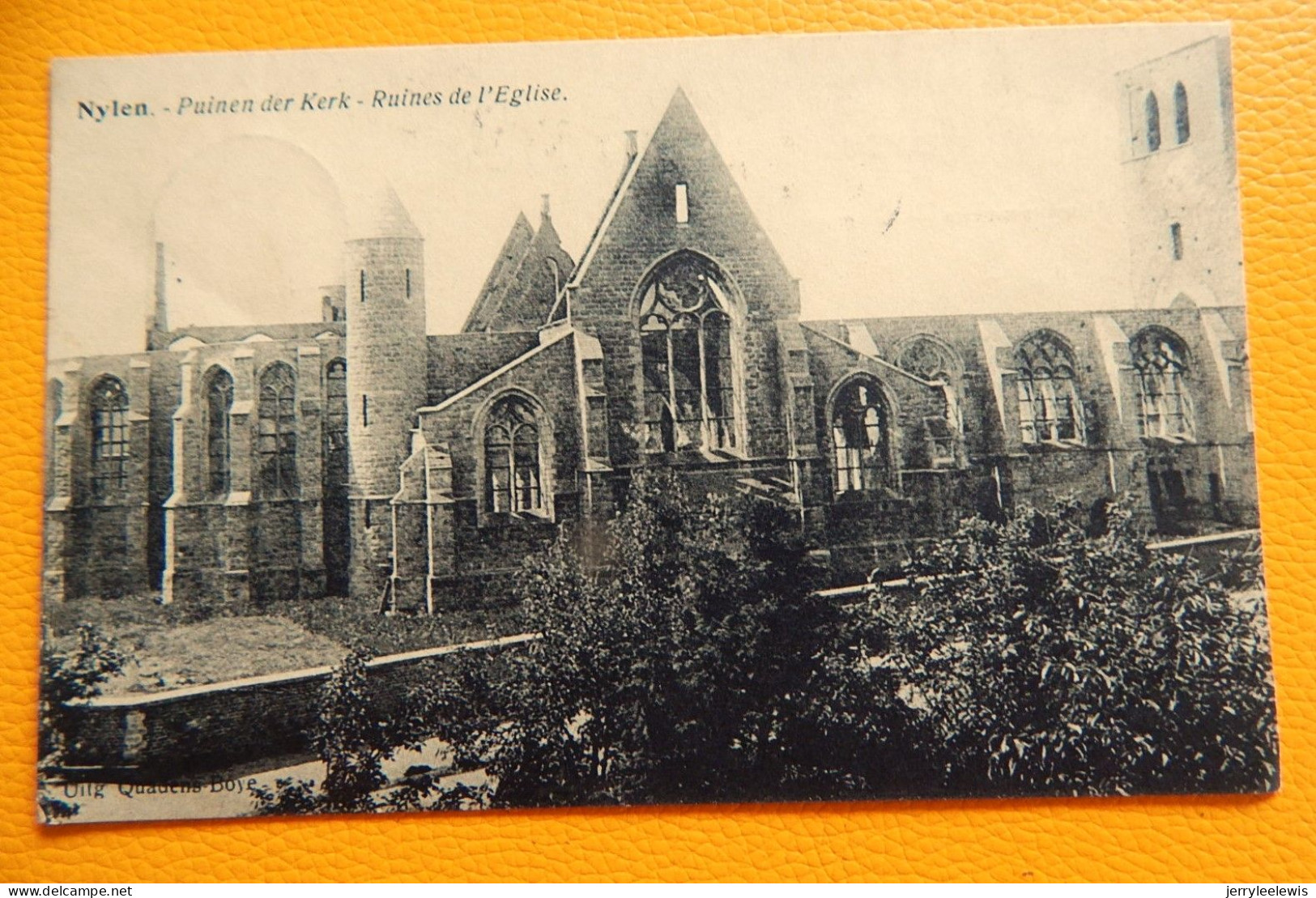 NIJLEN -  Puinen Der Kerk  - Ruines De L'église - Nijlen