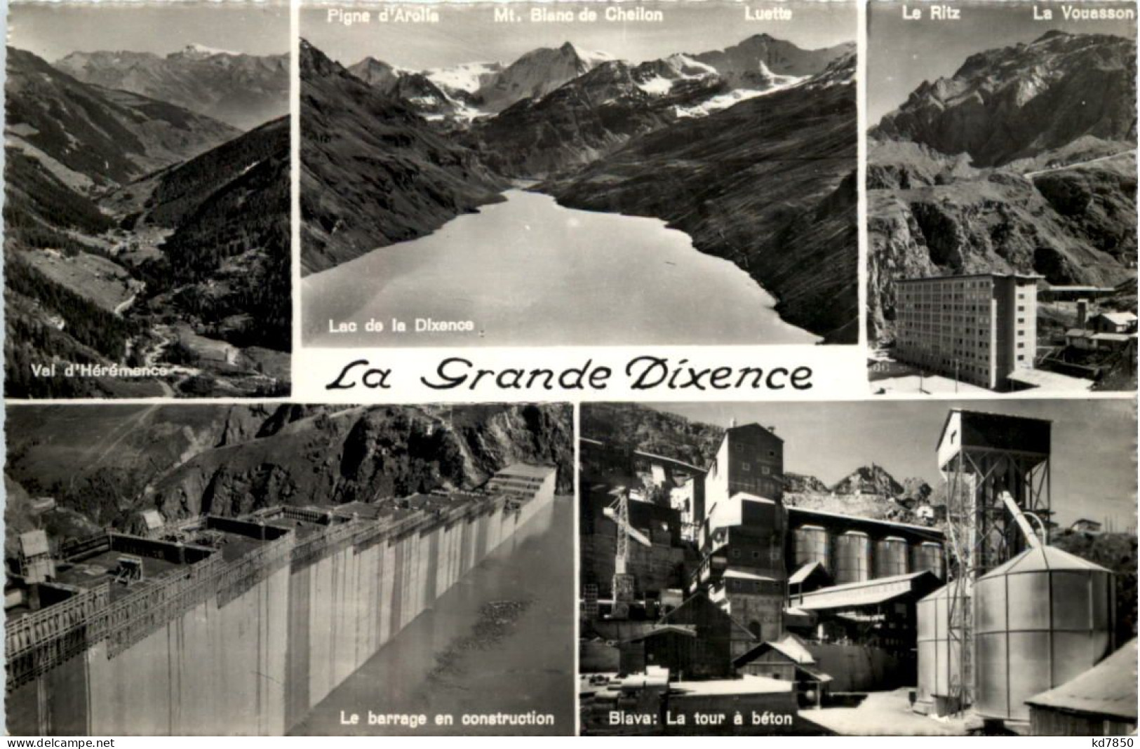 La Grande Dixence, Div. Bilder - Other & Unclassified