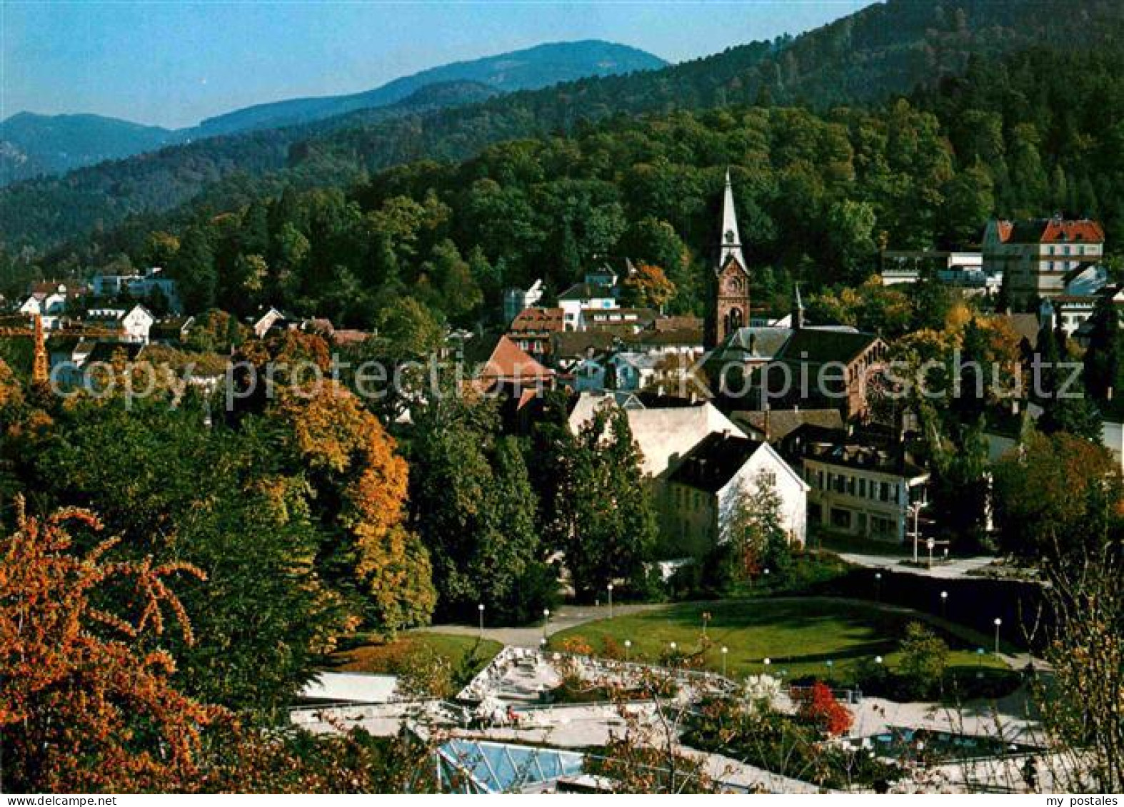 72840591 Badenweiler Ortsansicht Mit Kirche Thermalkurort Im Schwarzwald Badenwe - Badenweiler