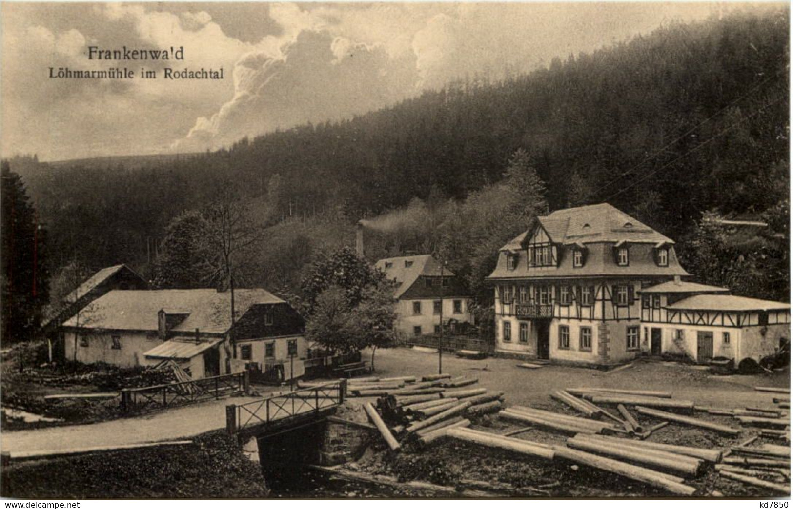 Frankenwald, Löhrmarmühle Im Rodachtal - Hildburghausen