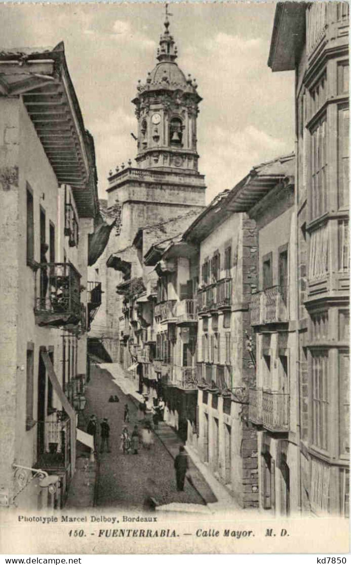 Fuenterrabia - Calle Mayor - Autres & Non Classés