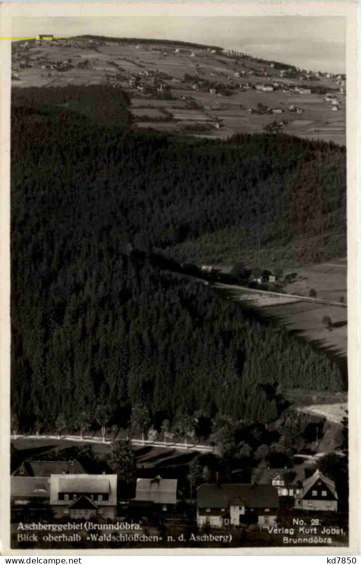 Aschberggebiet, Blick Oberhalb Waldschlösschen N.d. Aschberg, Brunndöbra - Other & Unclassified