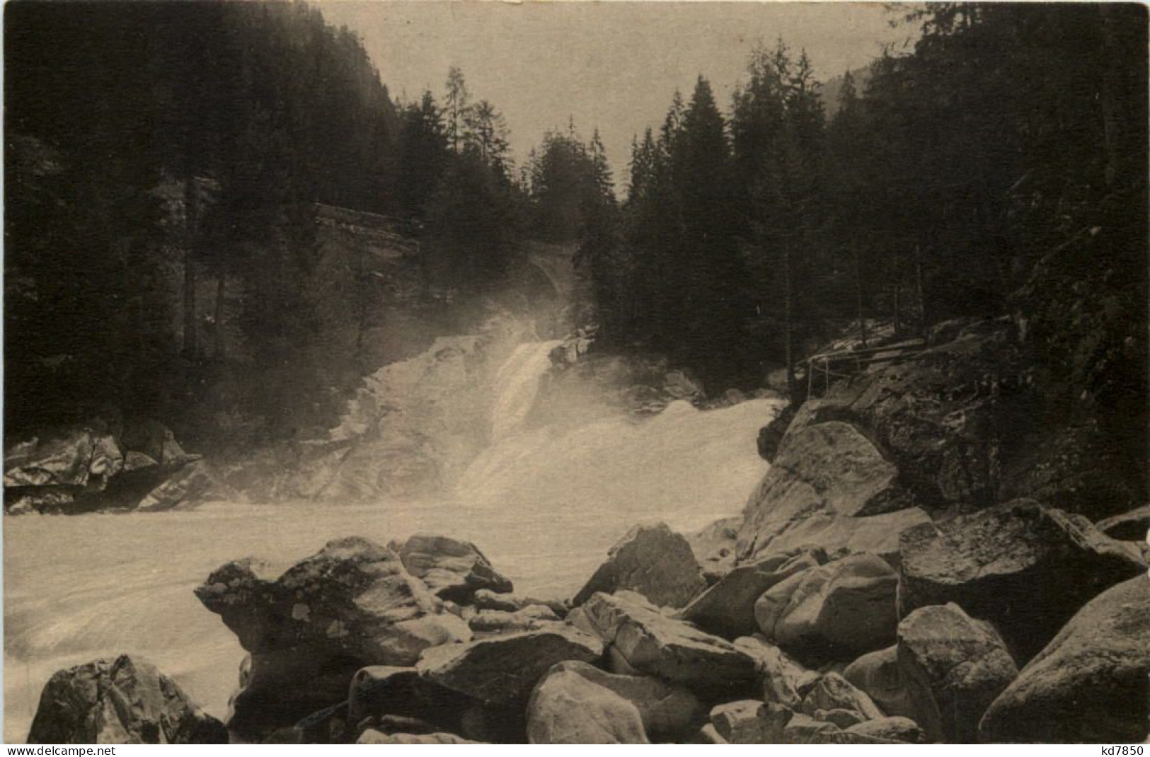 Rofflaschlucht, Vereinigung Des Averserbaches M.d. Hinterrheim - Autres & Non Classés