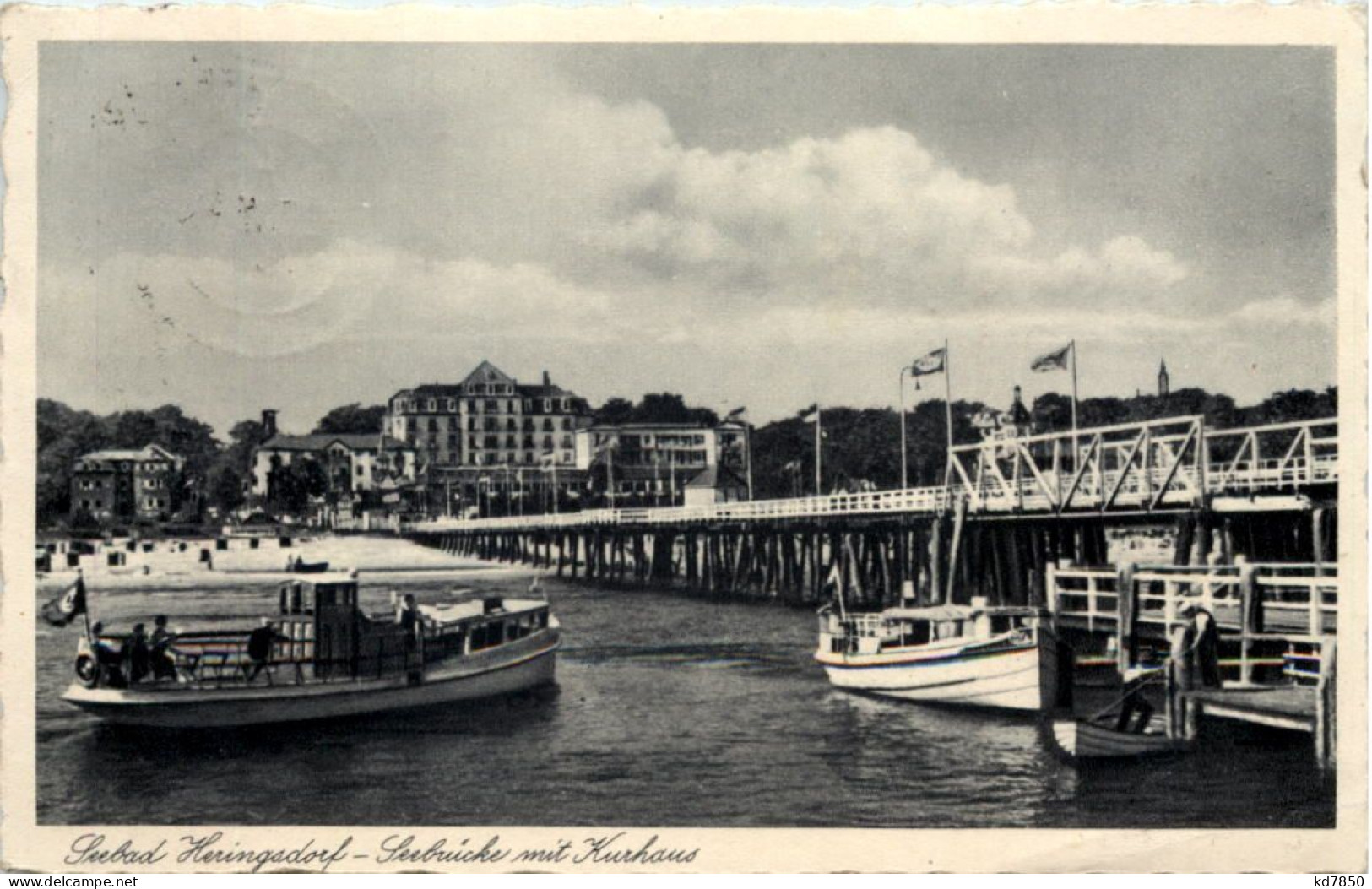 Seebad Heringsdorf, Seebrücke Mit Kurhaus - Other & Unclassified