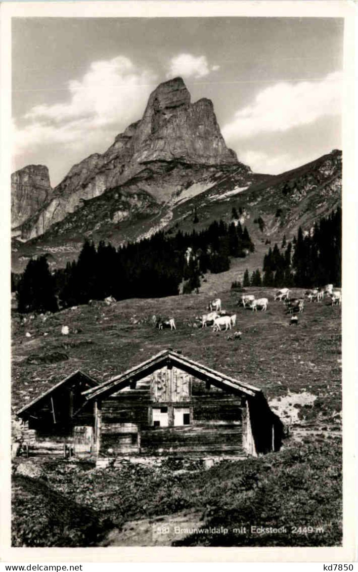 Braunwaldalp Mit Eckstock - Braunwald