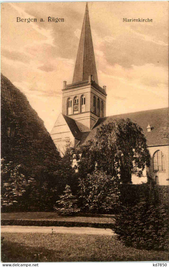 Bergen A. Rügen, Marienkirche - Ruegen