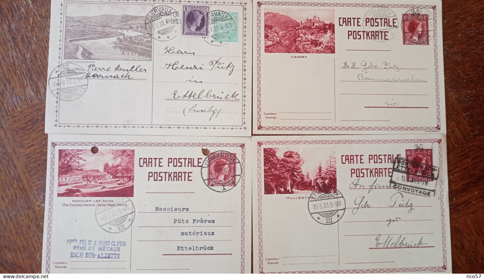 Lot Cartes Postales Luxembourg - Sammlungen & Sammellose