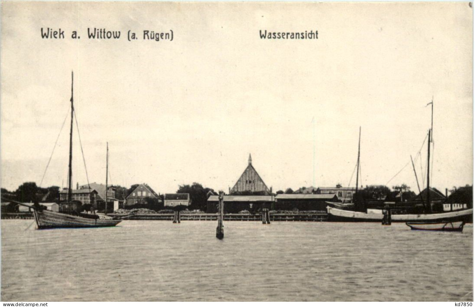 Wiek A. Wittow A. Rügen, Wasseransicht - Rügen