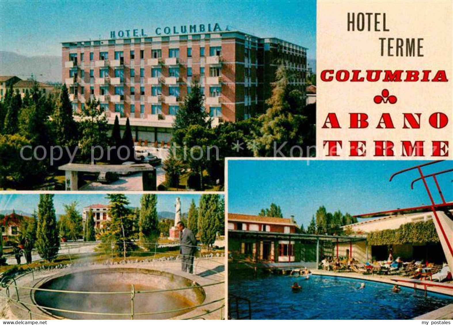 72840501 Abano Terme Hotel Terme Columbia Swimming Pool Firenze - Autres & Non Classés