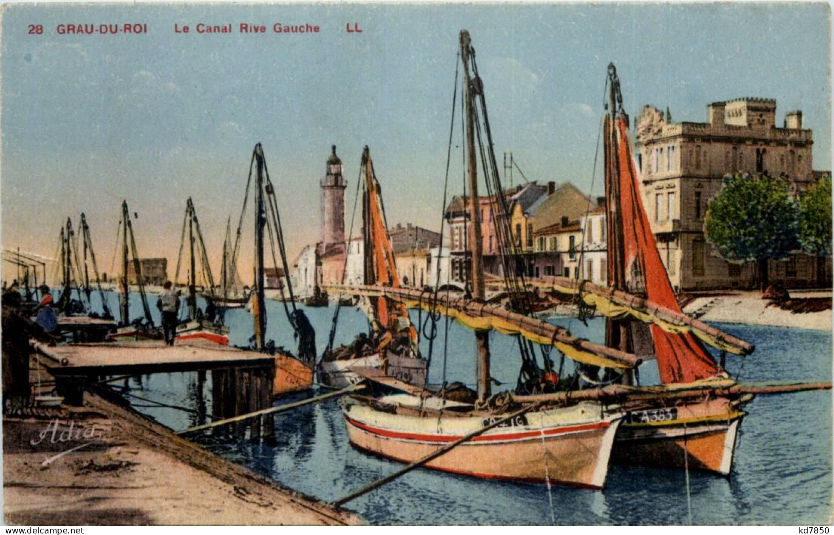 Grau Du Roi - Le Canal Rive Gauche - Andere & Zonder Classificatie