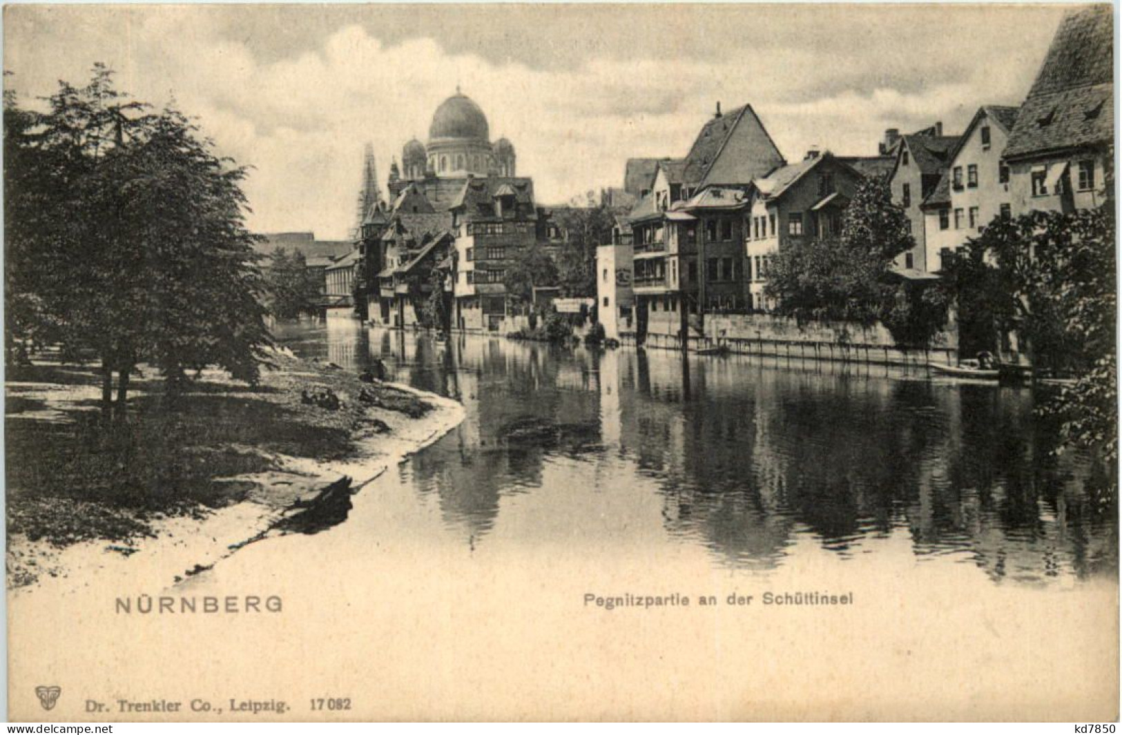 Nürnberg, Pegnitzpartie An Der Schüttinsel - Nürnberg