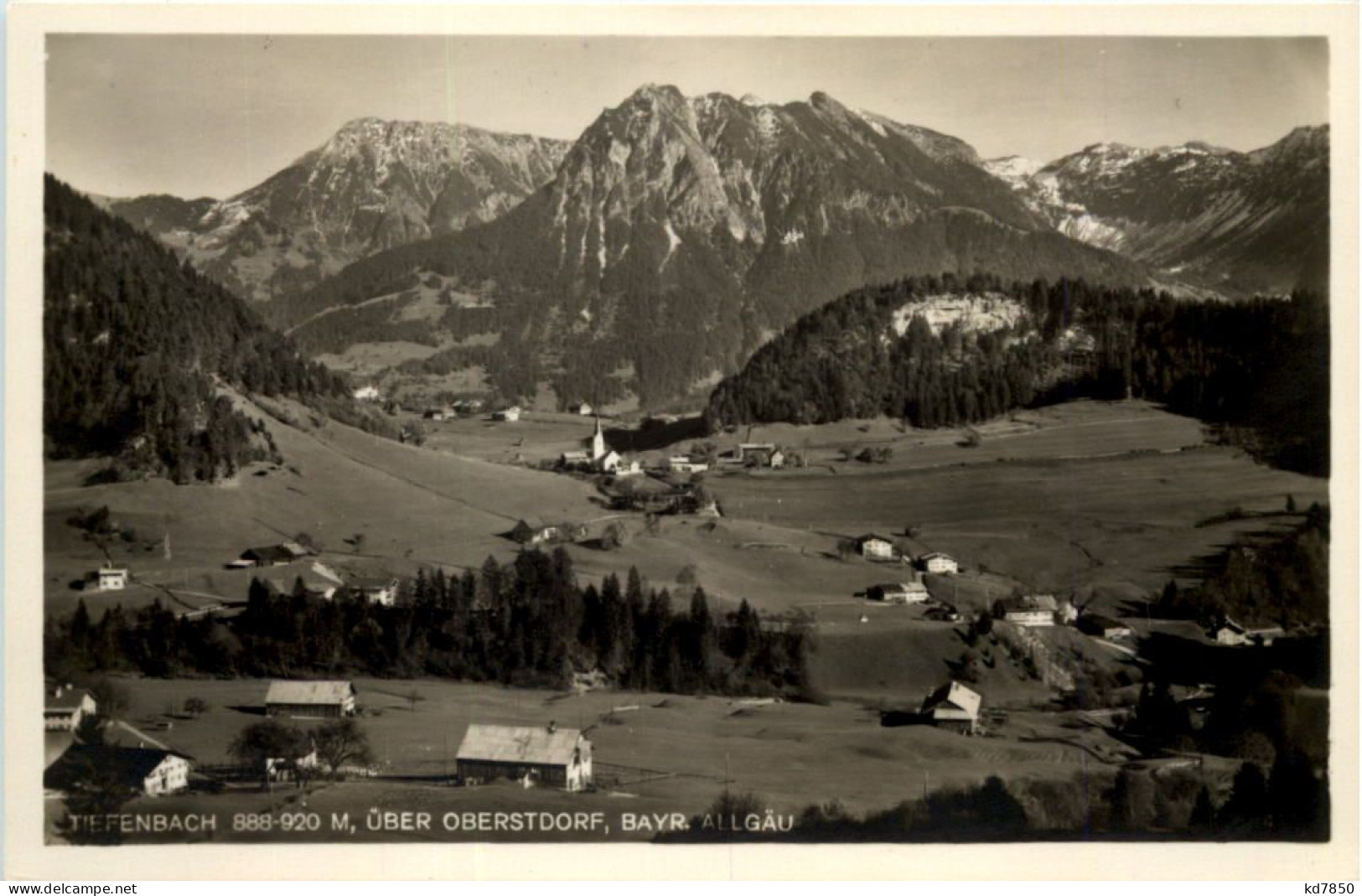 Tiefenbach über Oberstdorf - Oberstdorf