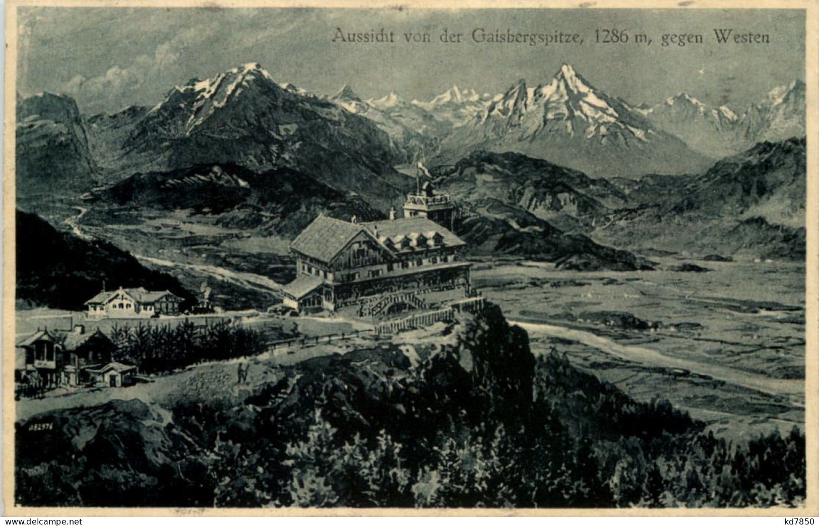 Aussicht Von Der Gaisbergspitze Gegen Westen - Andere & Zonder Classificatie