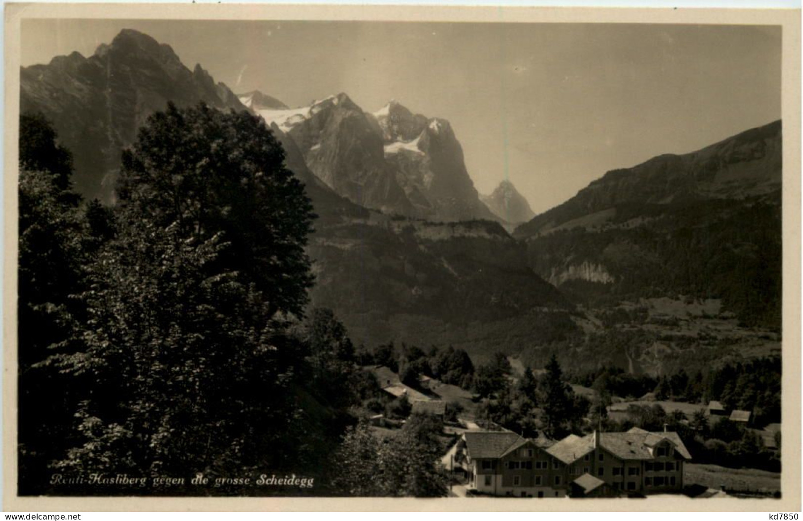 Reuti - Hasliberg, Gegen Die Grosse Scheidegg - Sonstige & Ohne Zuordnung