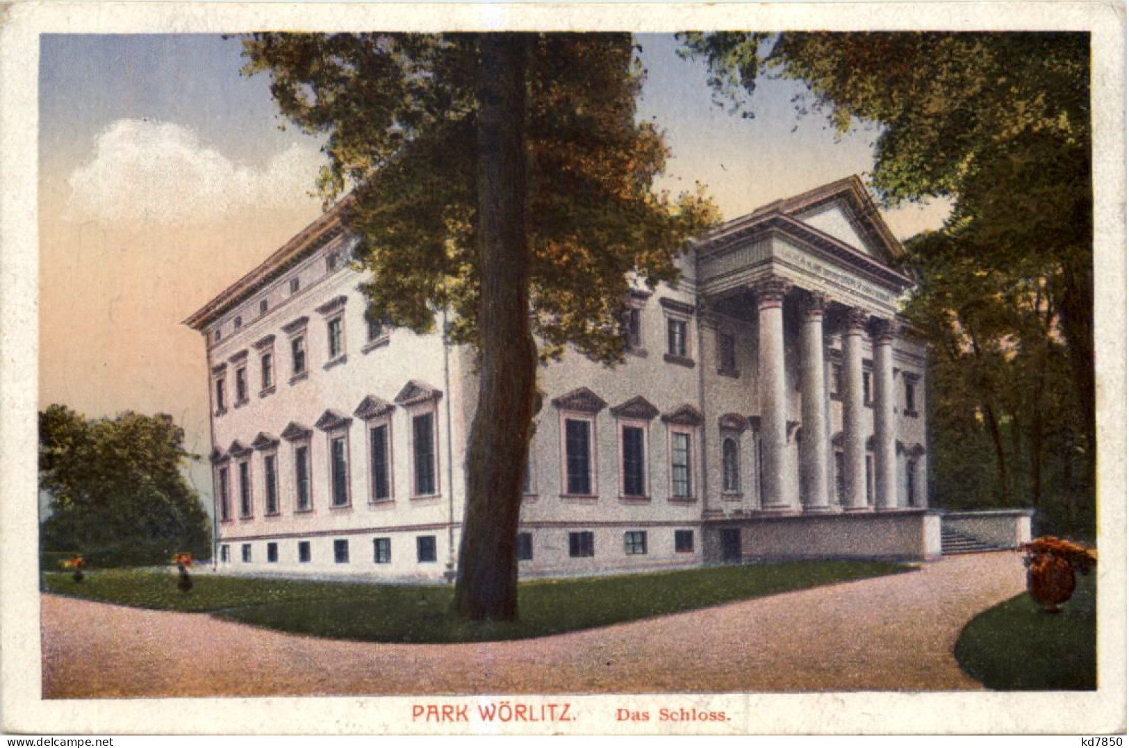 Park Wörlitz, Das Schloss - Woerlitz