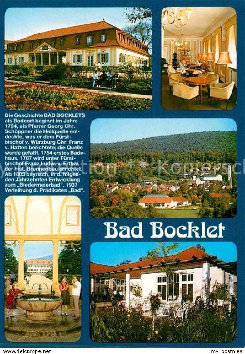 72840463 Bad Bocklet Teilansichten Staatsbad Geschichte Bad Bocklet - Autres & Non Classés