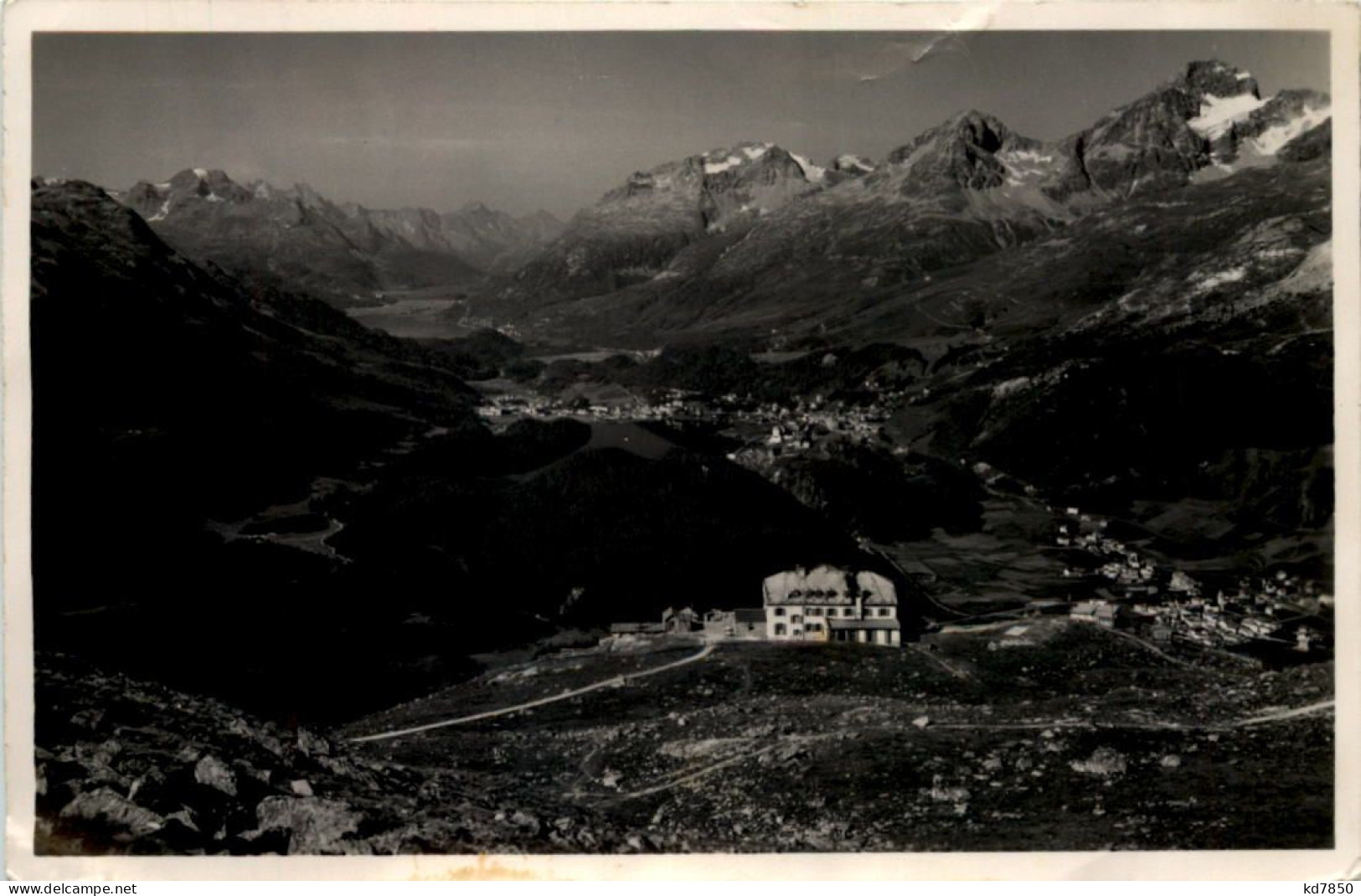 Kulm Hotel Muottas Muragl Mit Blick Auf Die Oberengadiner Seen - Autres & Non Classés