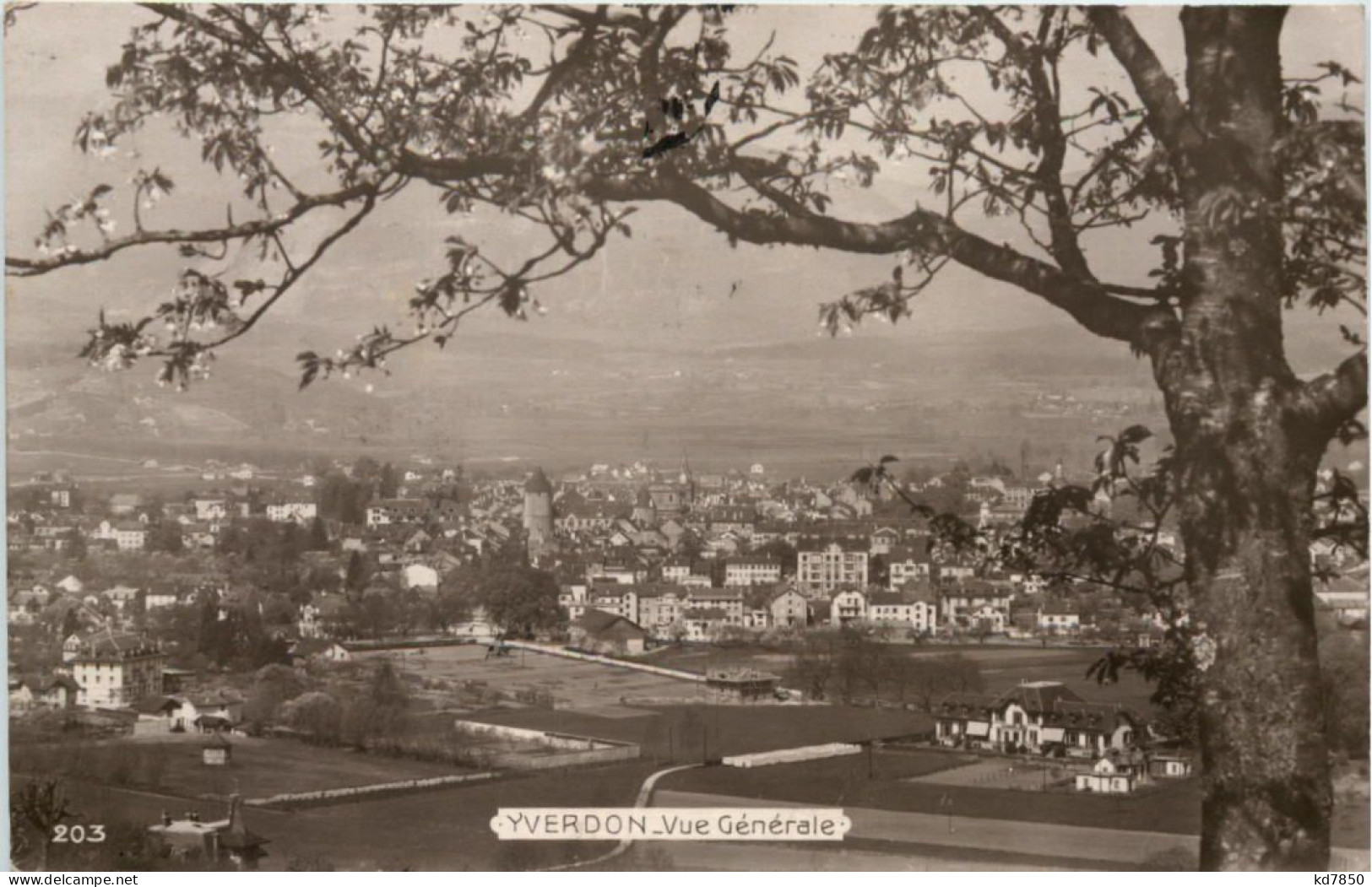 Yverdon, Vue Generale - Yverdon-les-Bains 