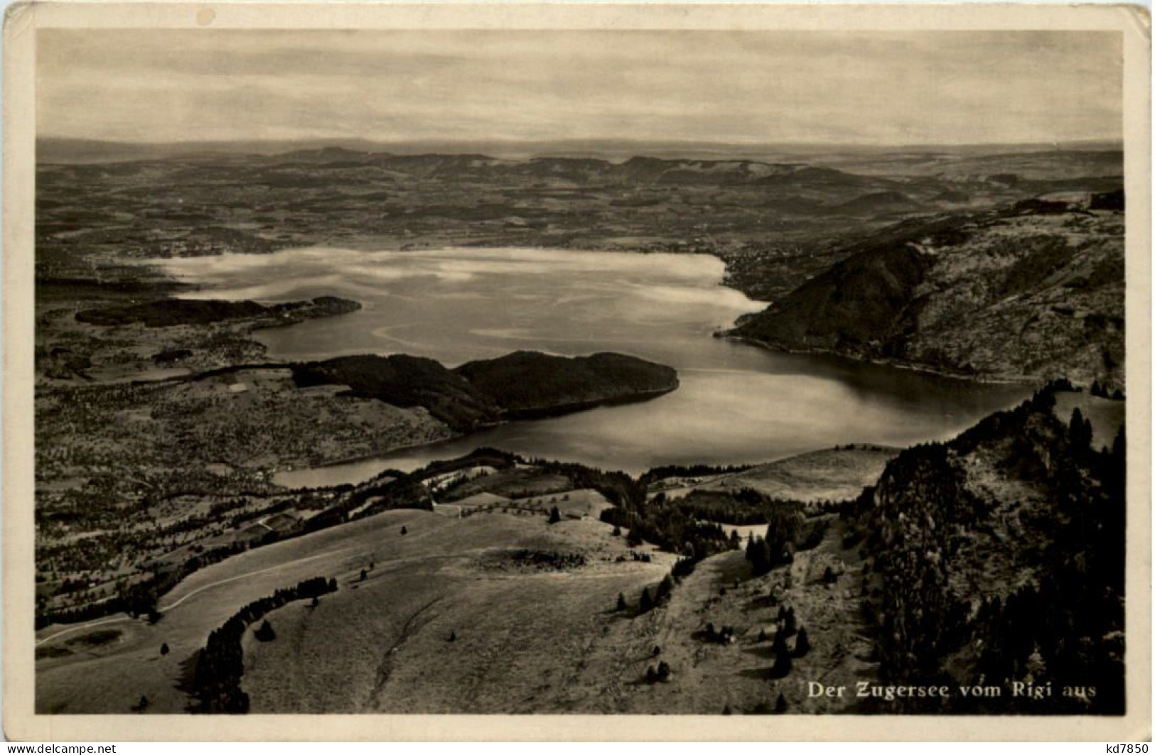 Der Zugersee Vom Rigi Aus - Sonstige & Ohne Zuordnung