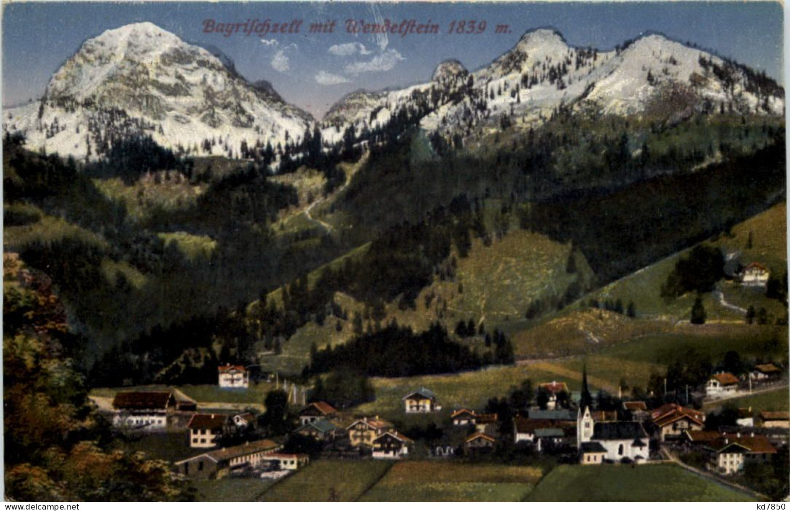 Bayrischzell Mit Wendelstein - Miesbach