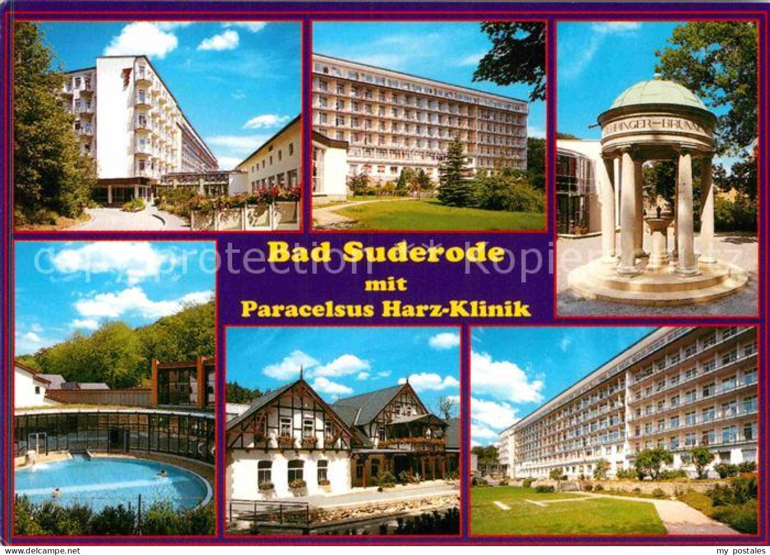 72840454 Bad Suderode Paracelsus Harz Klinik Brunnen Bad Suderode - Andere & Zonder Classificatie