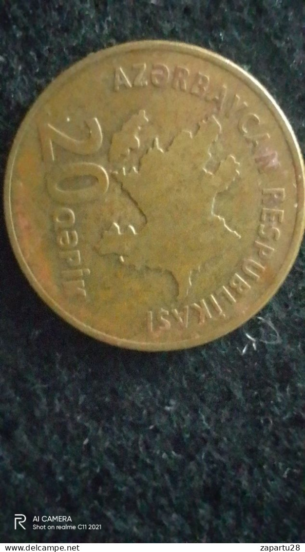 AZERBAYCAN--    20     KAPİK   VF - Azerbaïdjan