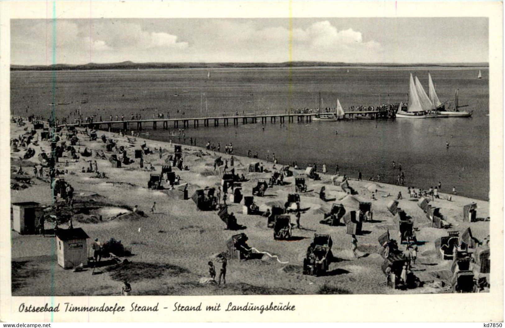 Timmendorfer Strand, Strand Mit Landungsbrücke - Timmendorfer Strand
