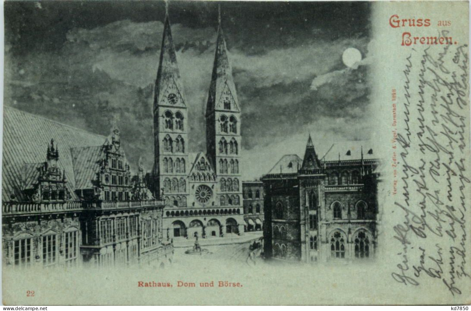 Gruss Aus Bremen, Rathaus, Dom Und Börse - Bremen