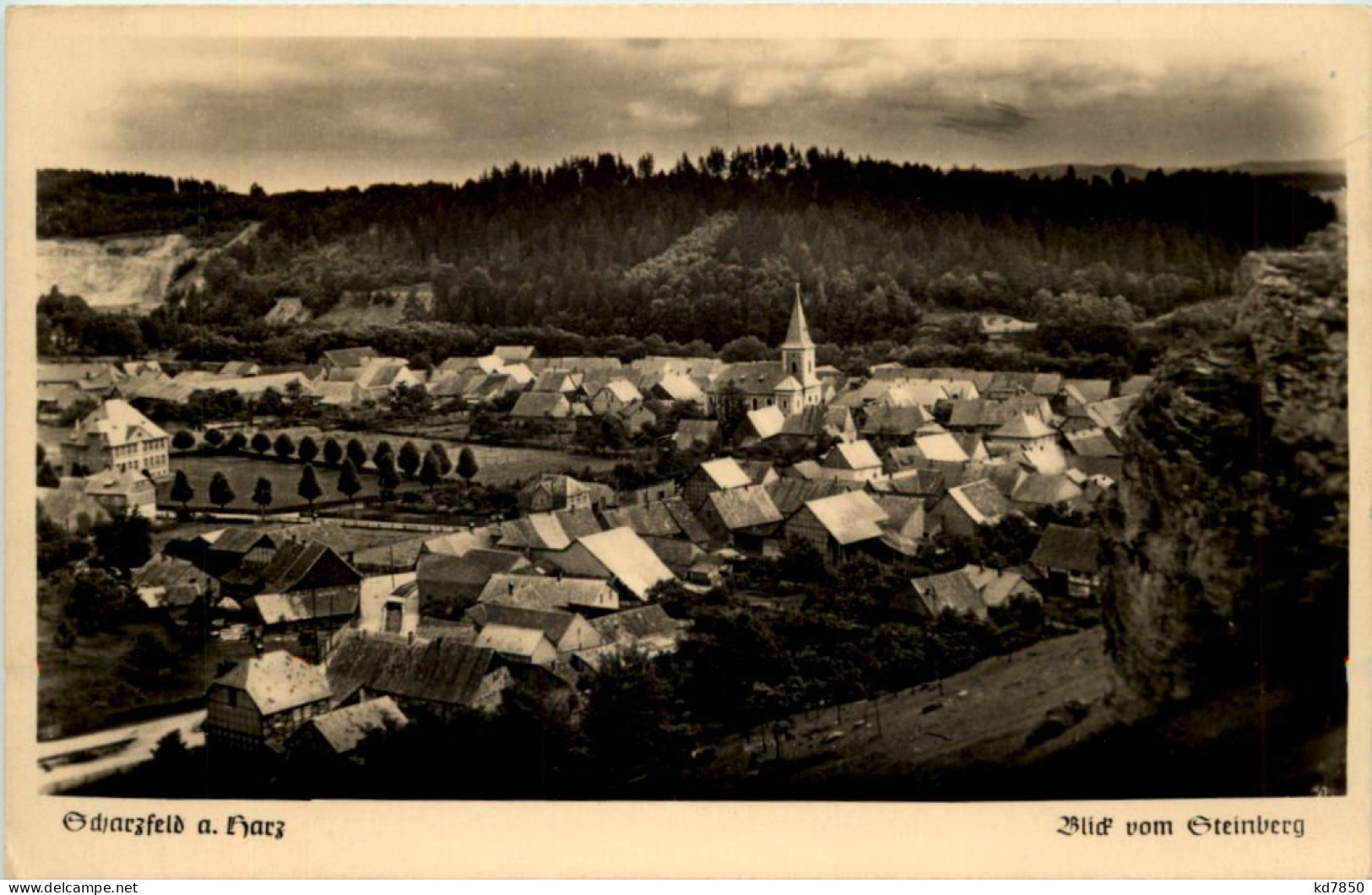 Scharzfeld, Blick Vom Steinberg - Göttingen