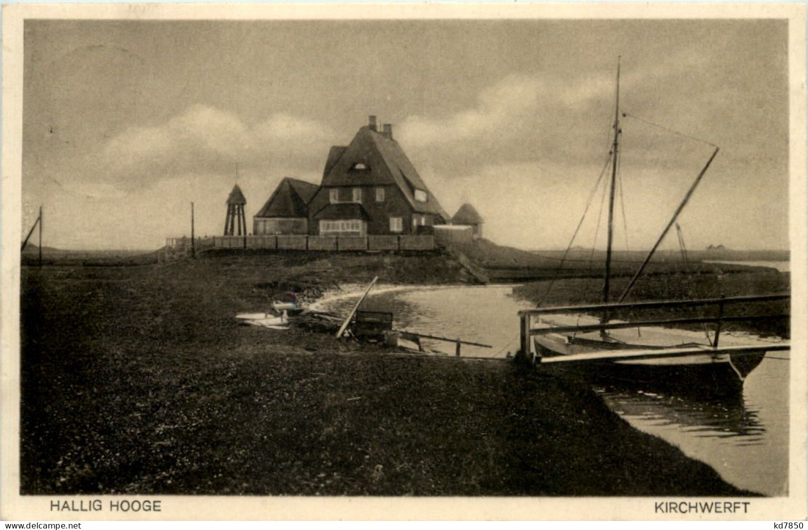 Hallig Hooge, Kirchwerft - Halligen