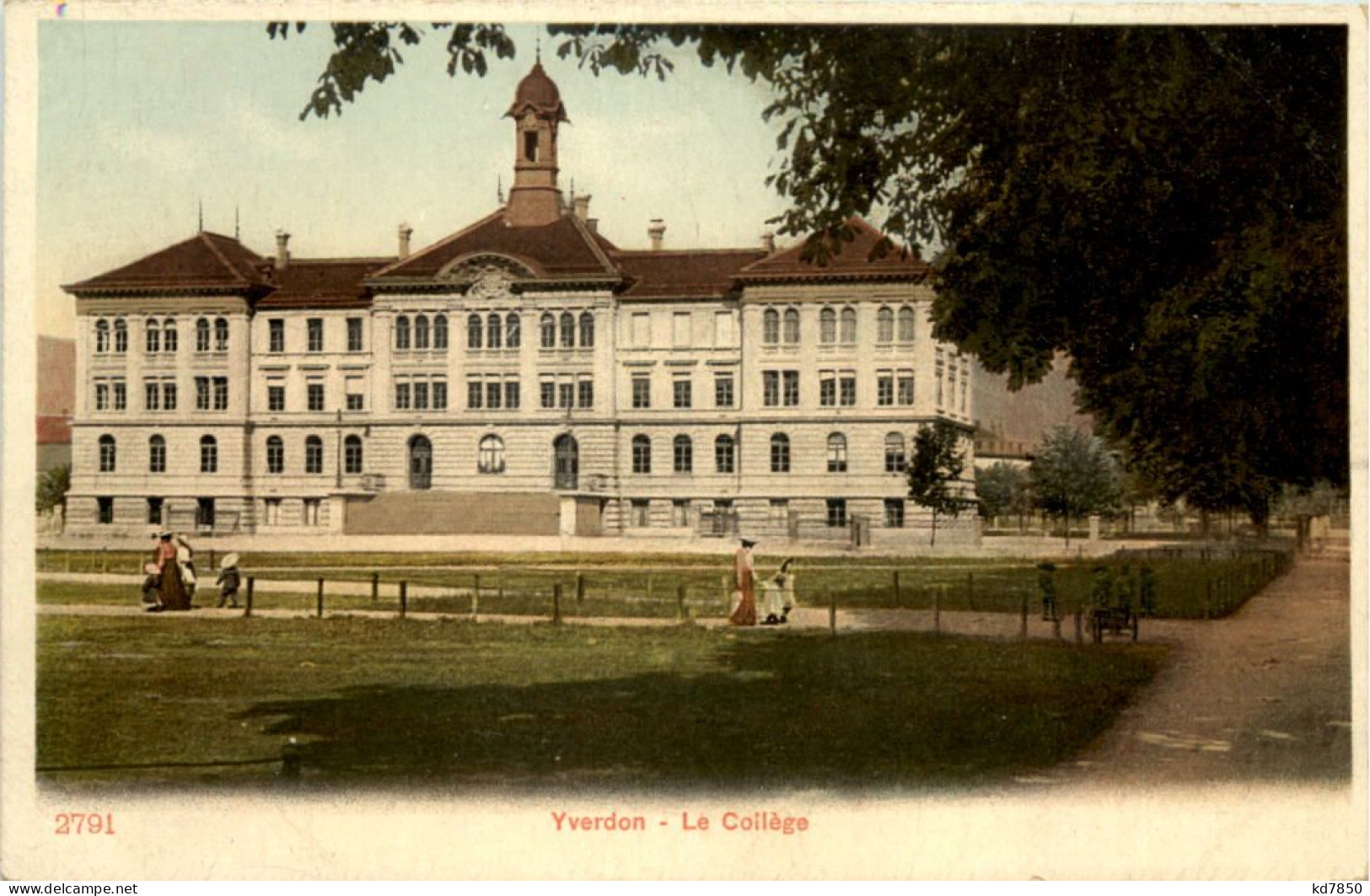 Yverdon, Le Coilege - Yverdon-les-Bains 