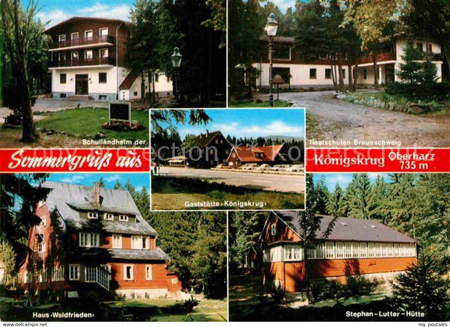 72840442 Koenigskrug Harz Schullandheim Haus Waldfrieden Stephan Lutter Huette G - Andere & Zonder Classificatie