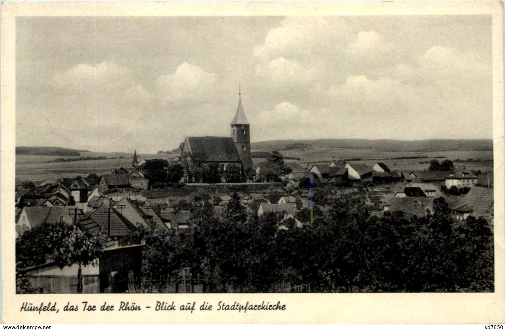 Hünfeld, Das Tor Der Rhön, Blick Auf Die Stadtpfarrkirche - Fulda