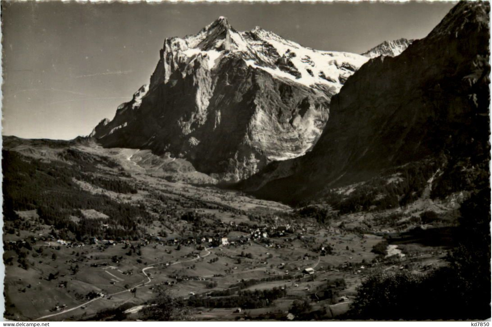 Grindelwald, Mit Wetterhorn - Grindelwald