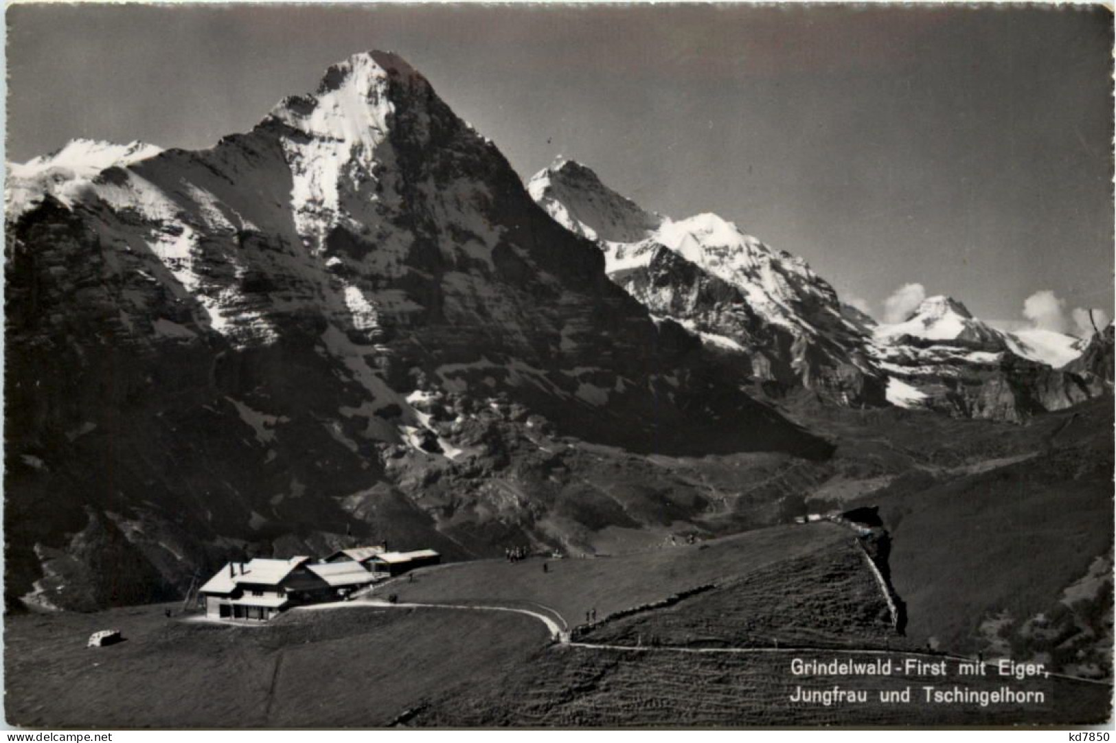 Grindelwald-First Mit Eiger - Grindelwald