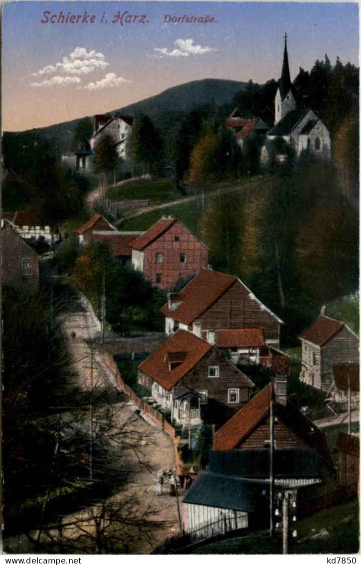 Schierke Im Harz, Dorfstrasse - Schierke