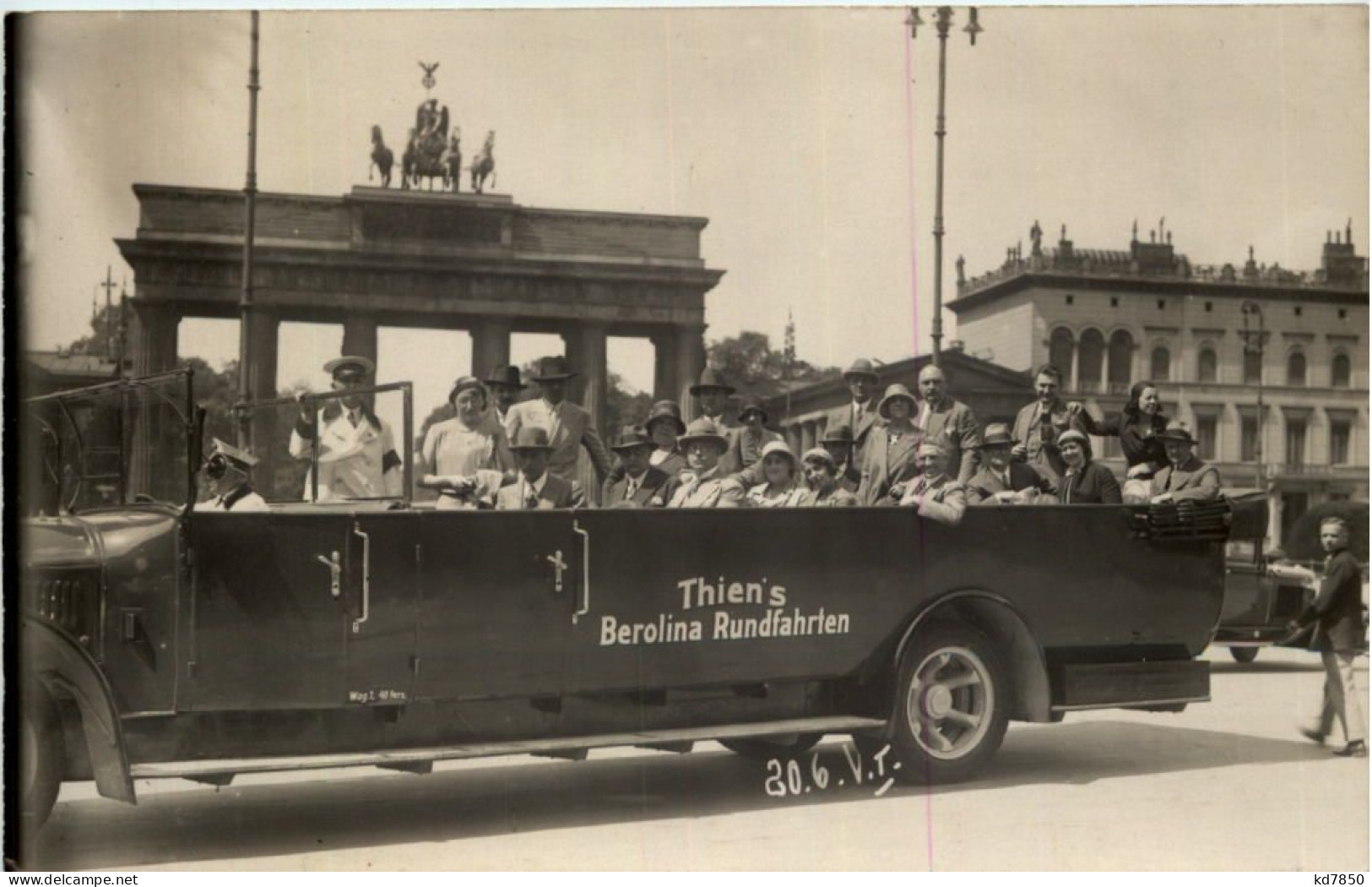 Berlin, Thiens Berolina-Rundfahrten - Sonstige & Ohne Zuordnung