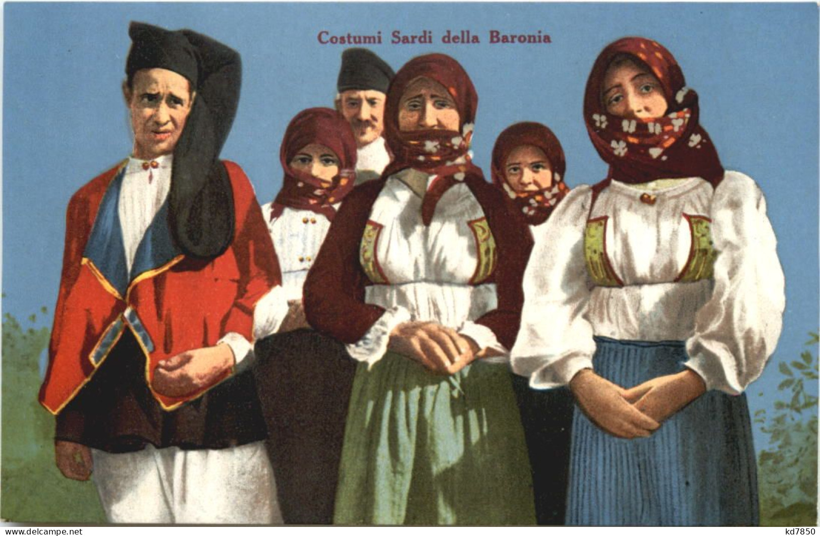 Costumi Sardi Della Baronia - Andere & Zonder Classificatie