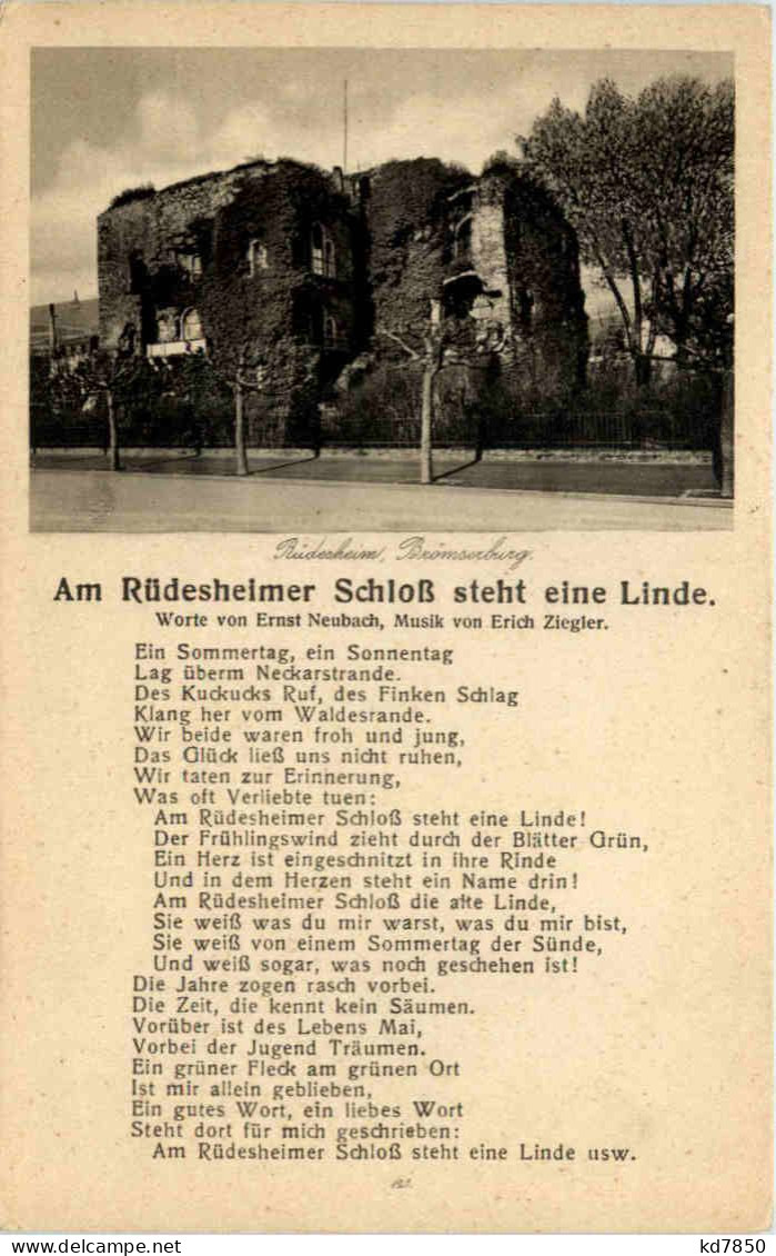 Rüdesheim, Brömserburg - Ruedesheim A. Rh.