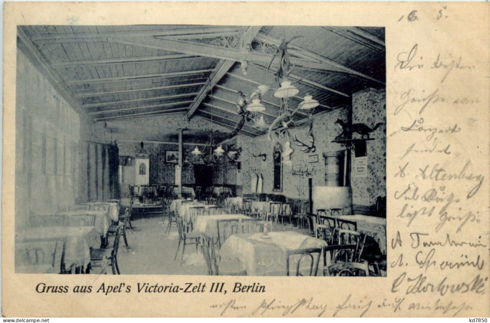 Berlin, Gruss Aus Apels Victoria Zelt - Altri & Non Classificati