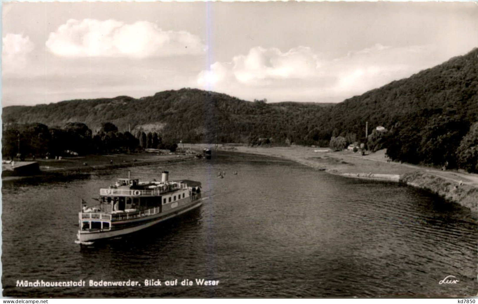 Bodenwerder, Blick Auf Die Weser - Bodenwerder