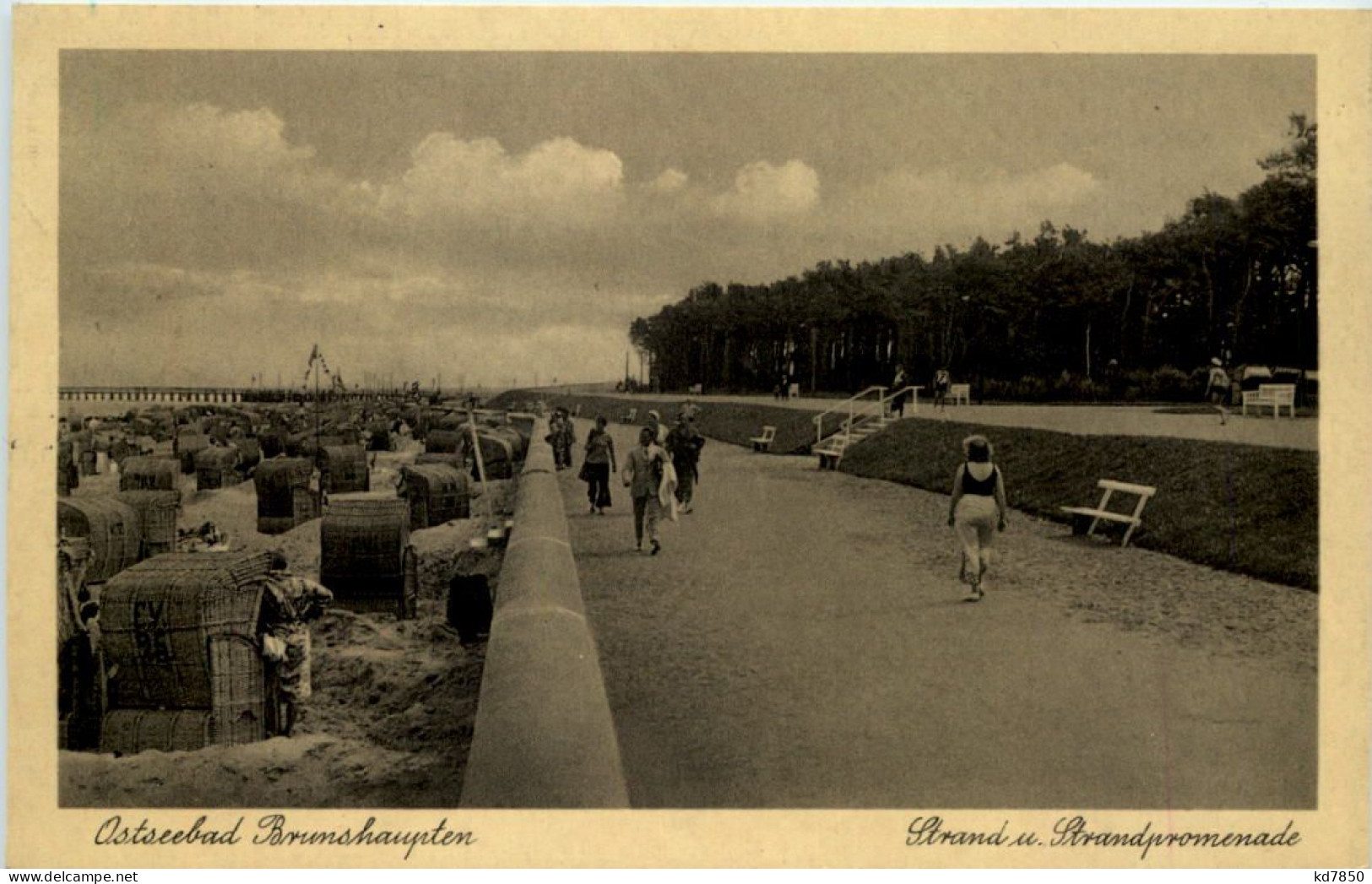 Seebad Brunshaupten, Strand Und Strandpromenade - Kuehlungsborn