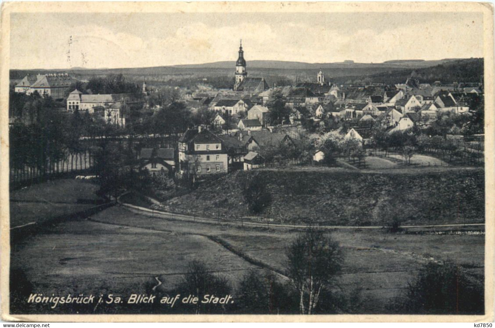 Königsbrück - Blick Auf Die Stadt - Koenigsbrueck