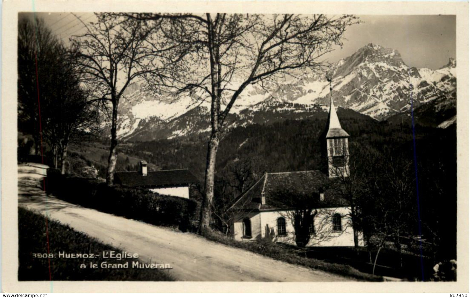 Huemoz, LÈglise Le Grand Muveran - Autres & Non Classés