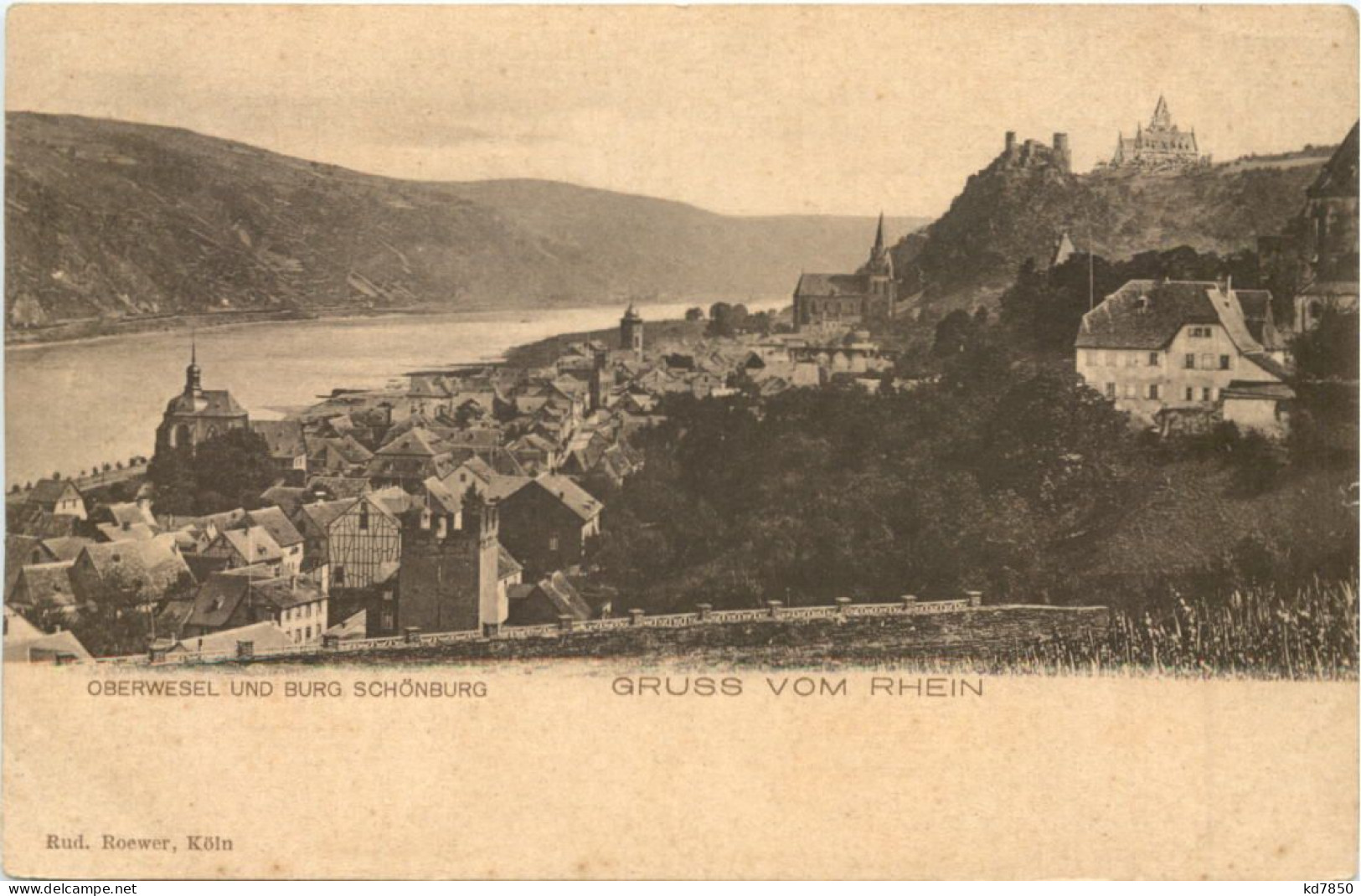 Oberwesel Und Burg Schönburg - Oberwesel