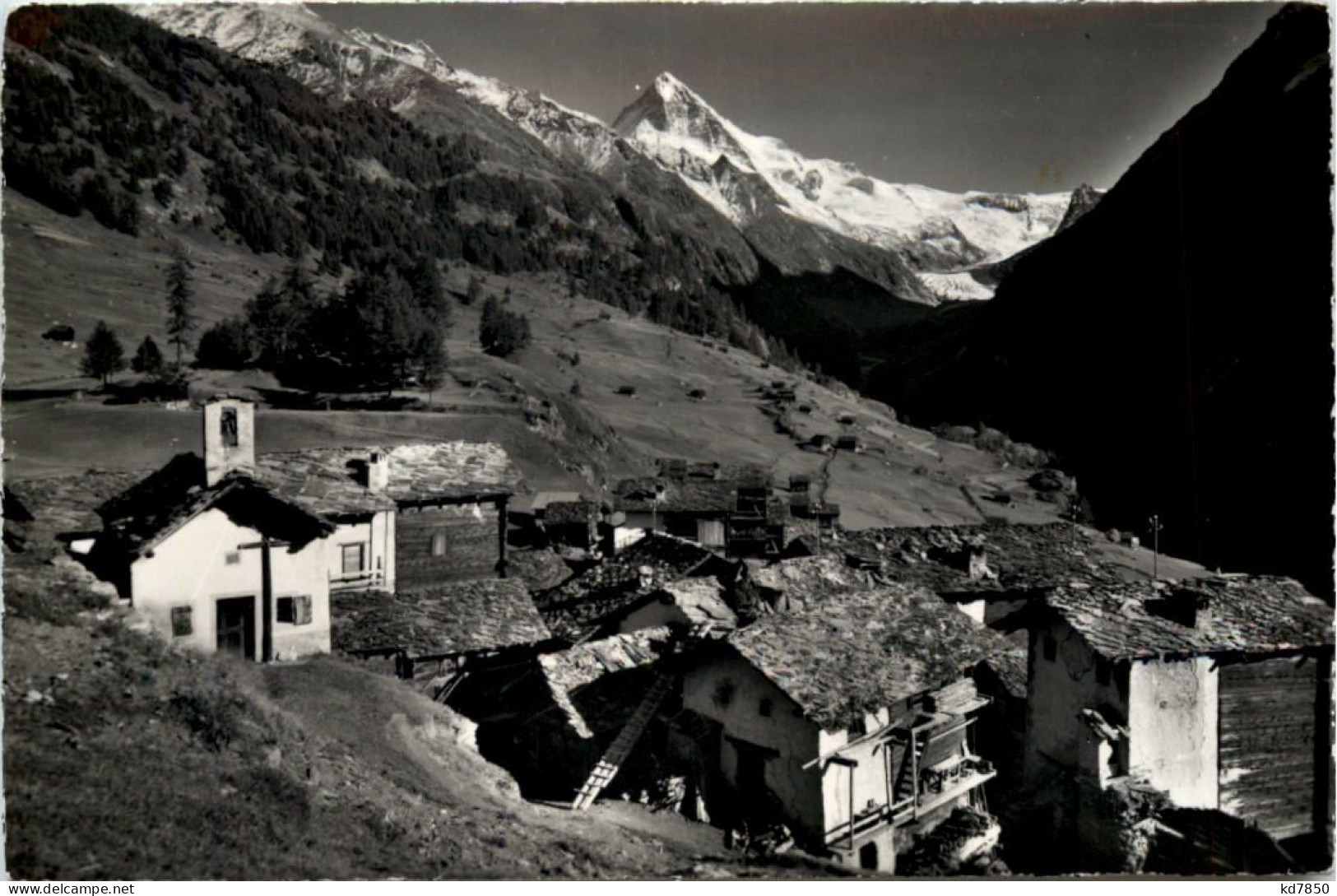 La Forcua D`Herens, La Dt. Blanche Et Le Glacier De Ferpecle - Other & Unclassified