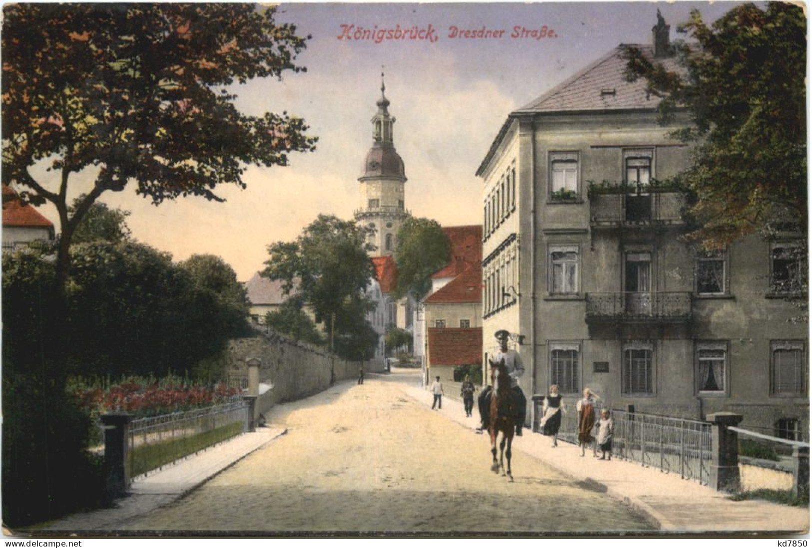 Königsbrück - Dresdner Strasse - Koenigsbrueck