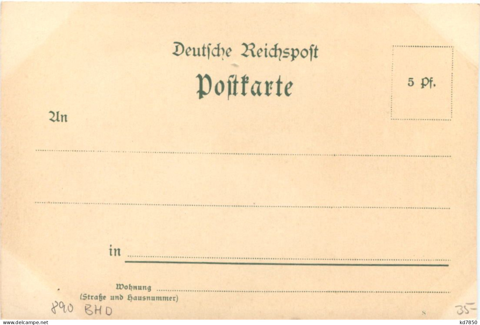 Berlin - Die Börse - Litho - Autres & Non Classés